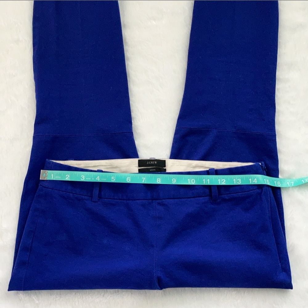 J. Crew Blue Minnie Pants - Picture 2 of 6